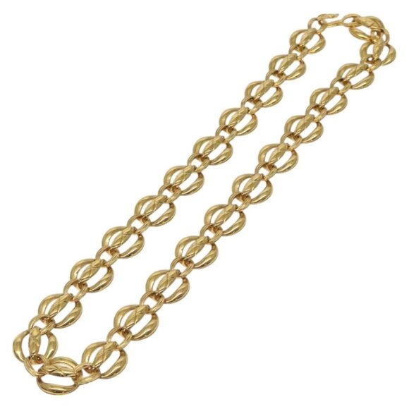 CHANEL Chain Belt metal Gold CC Auth 127734V - Picture 1 of 11